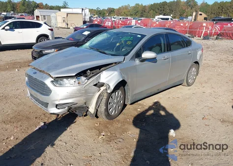 2014 Ford Fusion S from USA, damaged, VIN 3FA6P0G75ER349855